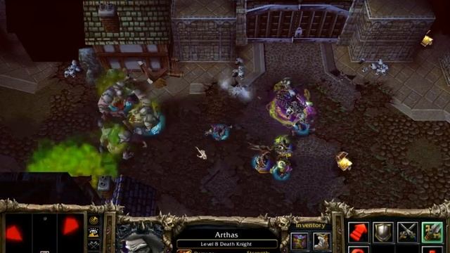 Warcraft 3: The Frozen Throne - Scourge Campaign -Chapter 2- The Flight from Lordaeron (Walkthrough смотреть онлайн