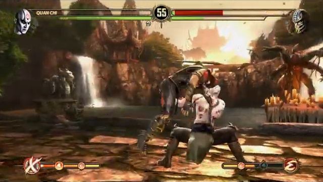 Mortal Kombat 9 Решил Вспомнить Игру Немного В Tag Режиме смотреть онлайн