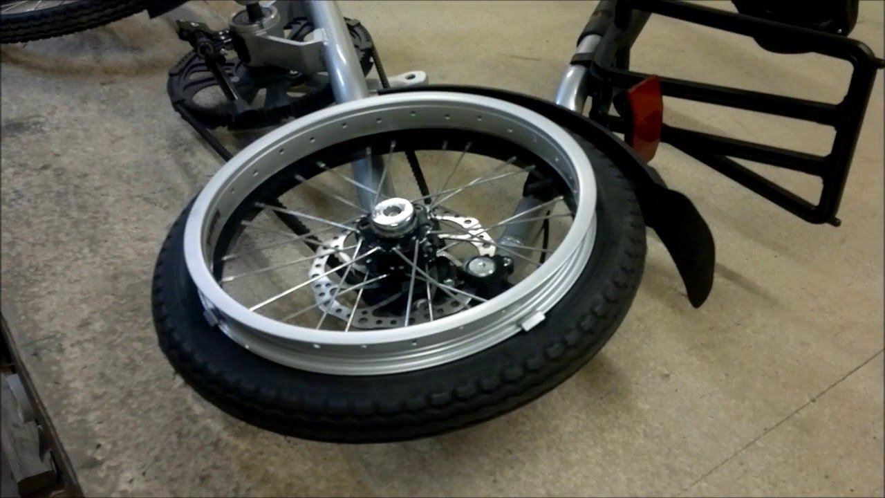 Крепление шкива ведомого на мотовелосипеде Комета смотреть онлайн