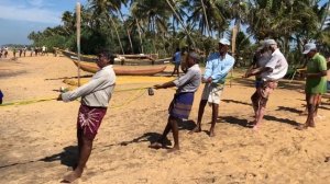 Рыбалка неводом в Индийском океане