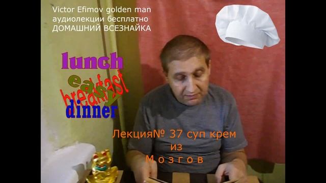 Victor Efimov #аудиолекции бесплатно #ДОМАШНИЙ ВСЕЗНАЙКА# Лекция№  37 из Мозгов суп