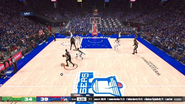 Sixers intense defense chant (Ben Simmons Era) NBA 2k24 смотреть онлайн