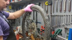 Разбортировать колесо велосипеда своими руками