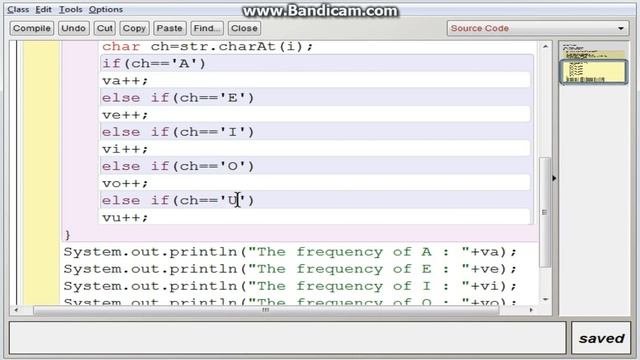 Frequency of each Vowels Java Program | String Manipulation | ICSE Syllabus смотреть онлайн