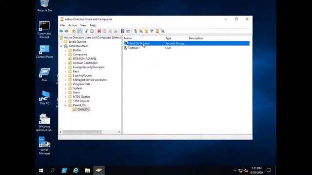 Active Directory GUI Tools: ADUC and ADAC смотреть онлайн