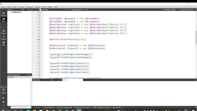 QGroupBox et QRadioButton sous Qt смотреть онлайн