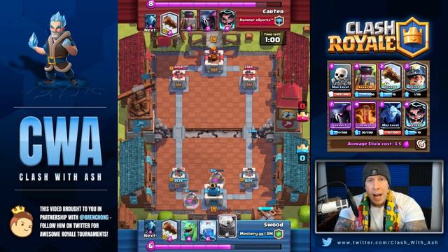 BEST MINER CONTROL DECK :: KILLS THE META (w/ PEKKA!?) Clash Royale ...