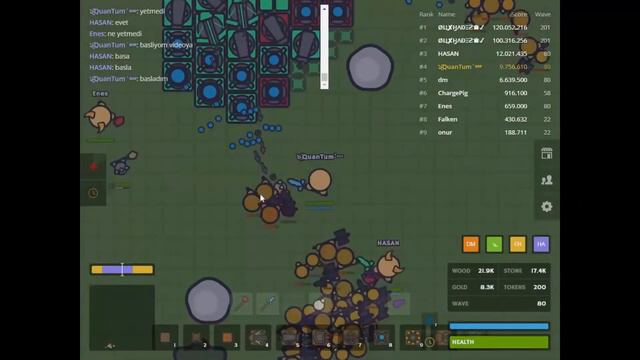 YENİ RECOR BASE !! 100 WAVE OLDUM !! ZOMBS.İO смотреть онлайн