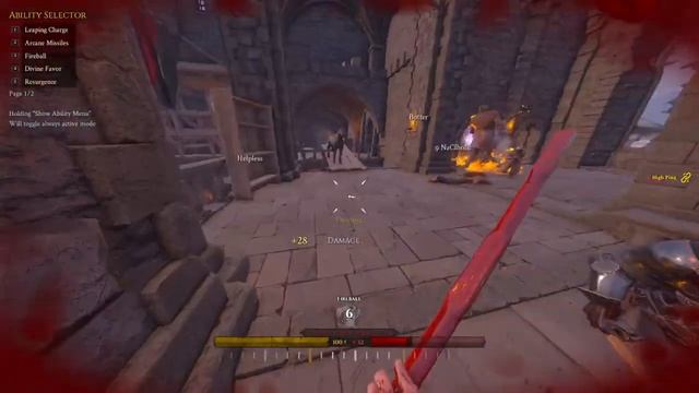 Mordhau RPG Mod Dwarven Fortress Run MAGE'S POV смотреть онлайн
