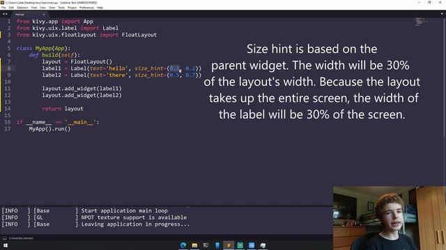 Kivy FloatLayout - Kivy Tutorial #4 смотреть онлайн