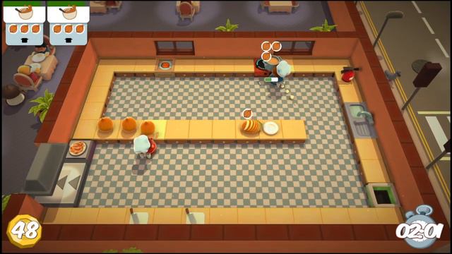 Gosh and Zara - play Overcooked part 1 смотреть онлайн