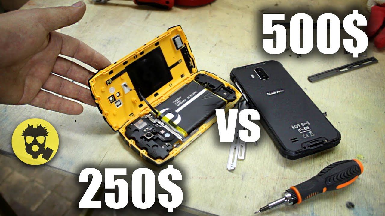 КАКОЙ СМАРТФОН КРЕПЧЕ за 500$ или 250$ ? BV9600 Pro против BV6800 Pro краш-тест смотреть онлайн