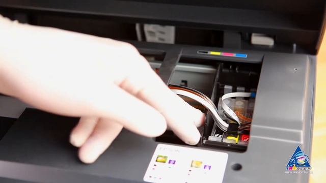 Как установить СНПЧ на Epson Stylus SX425W?