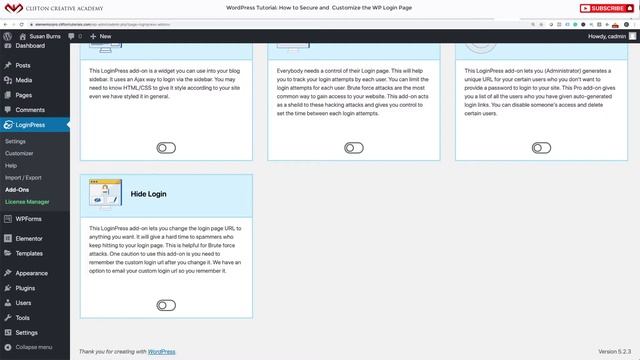 How To Customize and Secure the Wordpress Login Page - Pro смотреть онлайн