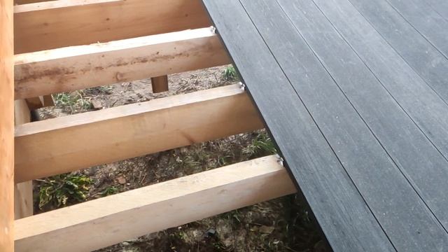 Монтаж терасной доски