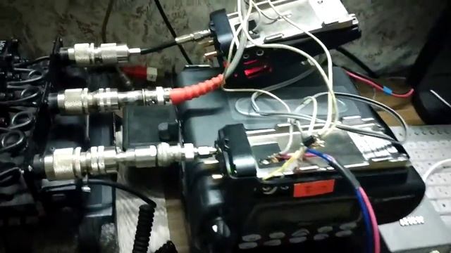 Мини репитер из двух портативок Kirisun (часть-2).