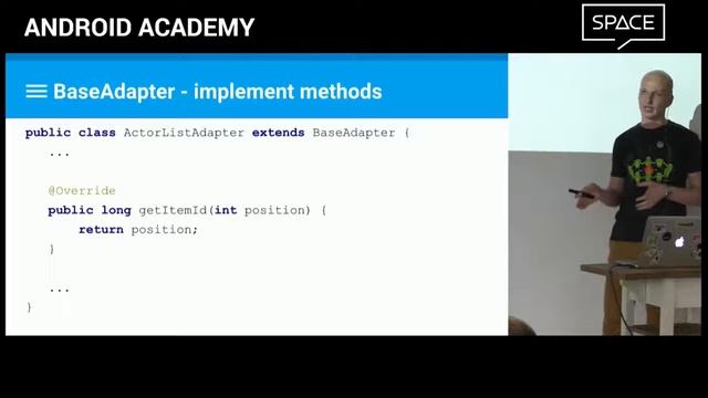 Lists and Adapters, Anton Novikov, Anroid Developer, Viber смотреть онлайн