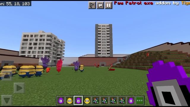 Minions in Garry's Mod Map | Minecraft Addon PE смотреть онлайн