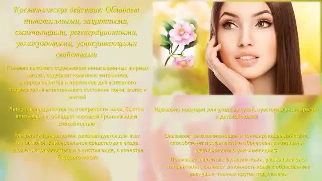 Масло Камелии компании 'НОВАЯ ЭРА