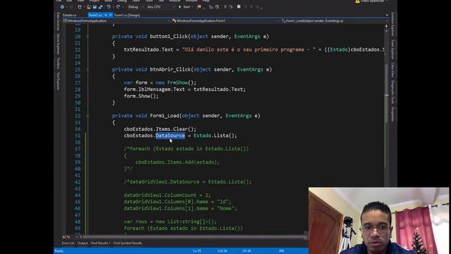 27 - (APLICAÇÃO WINDOWS - DATAGRIDVIEW) - C# - TORNE-SE UM PROGRAMADOR смотреть онлайн