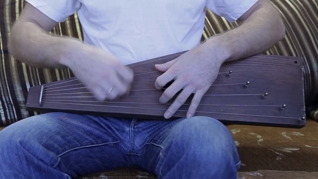 Гусли крыловидные 7ми струнные. Страдания. Gusli