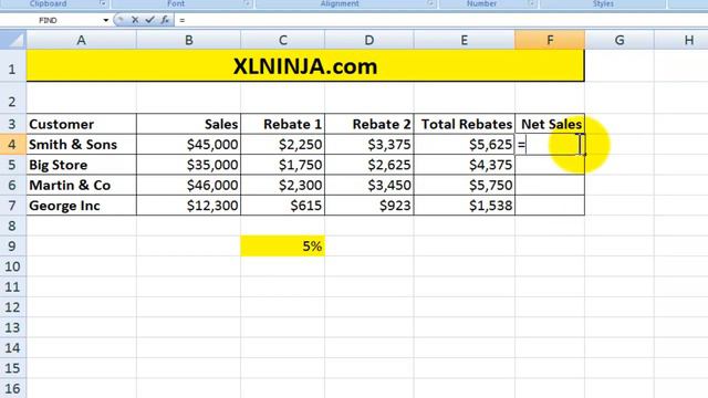 Excel Basics Formulas Tutorial смотреть онлайн