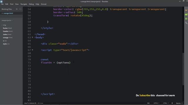 Water Bubble Effects using Html 5 and JavaScript - Amazing tutorial смотреть онлайн