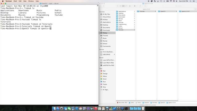 OpenCV Installation Tutorial Mac смотреть онлайн