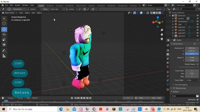 How to Render u Roblox Character in Blender!? | Tourial смотреть онлайн
