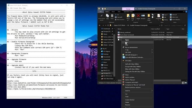Optus Huawei E3372 Modem Firmware Upgrade & Mod смотреть онлайн