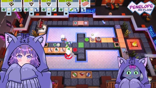 [Overcooked 2] Streaming Or Cooking, Which Is Harder?