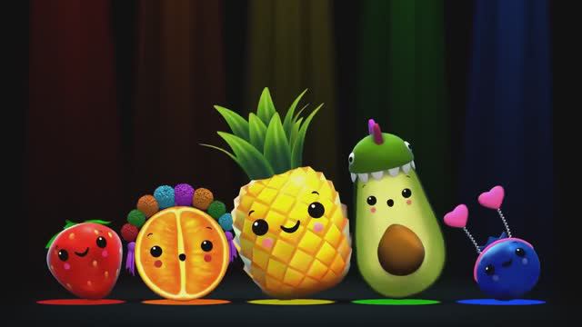 Hey Bear Sensory - New Video - Partytime with Avocadosaurus and Friends - Dance Party смотреть онлайн