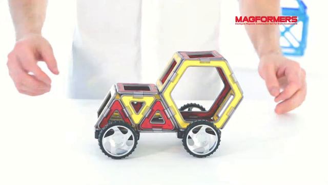 Видеообзор набора Magformers XL Cruisers | Машины смотреть онлайн