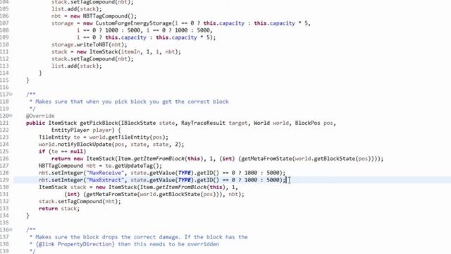 Minecraft Modding Tutorial | Energy - Forge Energy - Energy Item (CJCore) (1.10.2,1.11.2)
