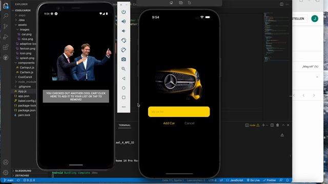 React Native Android und iOS Demo - DHBW CAS смотреть онлайн