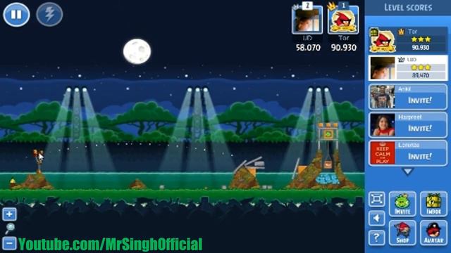 Angry Birds Friends - Tournament Week 23 Level 1 Power Ups Highscore 3Star Week 23 Level 1 смотреть онлайн