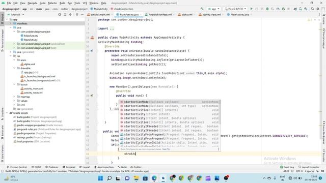 Explain internet connectivity check in application , Free Android app devlopment course part - 9 смотреть онлайн