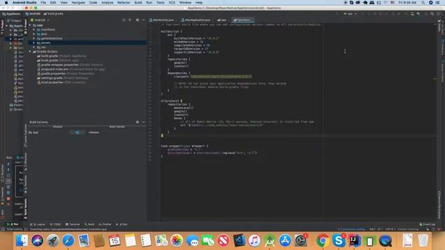 React Native: Run debug or release смотреть онлайн