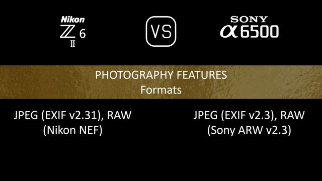 Nikon Z6 II vs. Sony A6500: A Comparison of Specifications смотреть онлайн