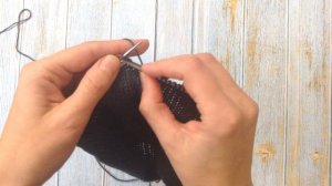 Простая мужская шапка спицами \ мастер класс для начинающих \ с посадкой по голове \ размер 58 см