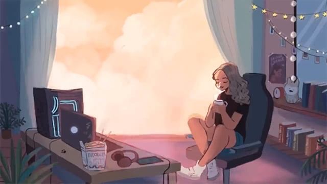 Chill vibes - Lofi hip hop mix _ Музыка поможет вам снять стресс и усталость смотреть онлайн
