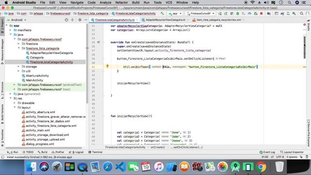 Kotlin RecyclerView - Parte 7 -Click em item da Lista смотреть онлайн