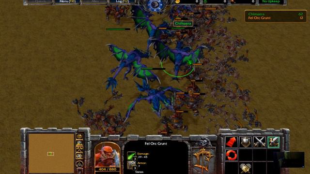 【小黄】20 Chimaera vs 89 If Fel Orc Grunt (All FullGrade) Reforged смотреть онлайн