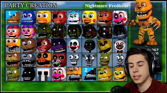 HOW TO DEAL 999999999 DAMAGE IN FNAF WORLD ALL CHARACTERS UNLOCKED смотреть онлайн
