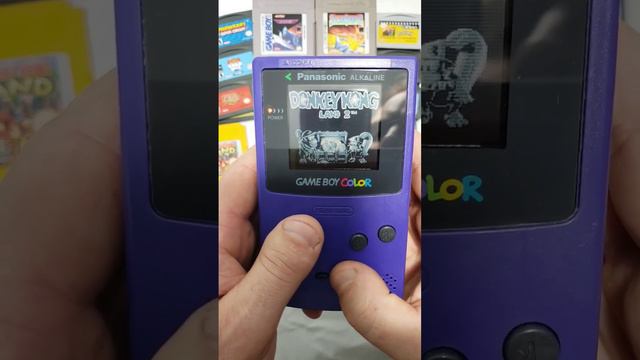 Donkey Kong Land 2 on Game Boy Color Panasonic Alkaline смотреть онлайн
