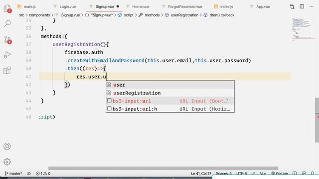 40 Vue JS project Authentication Login & Rgister смотреть онлайн