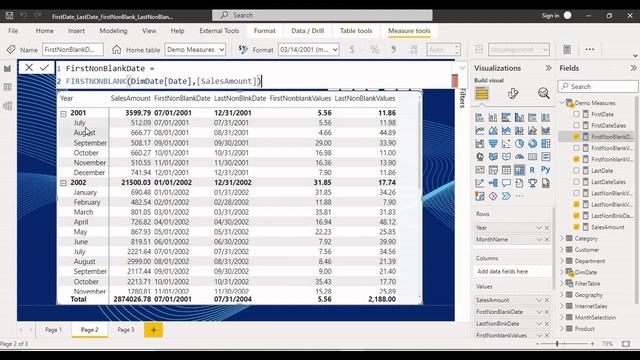 46.Understand about FirstDate and LastDate and other Functions in Power BI || Telugu смотреть онлайн