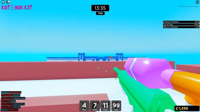 БОЛЬШОЙ ПЕЙНТБОЛ в РОБЛОКС Играю в BIG Paintball ROBLOX смотреть онлайн