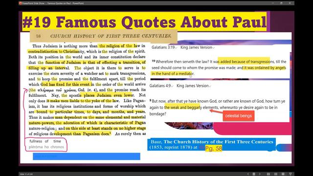 #19 Famous quotes about Paul — Ferdinand Christian Baur Part 1 смотреть онлайн