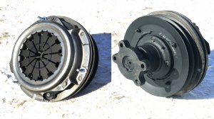 13# СМТ? Полноценное сцепление на мини трактор из тормозного диска и корзины сцепления ваз 2108